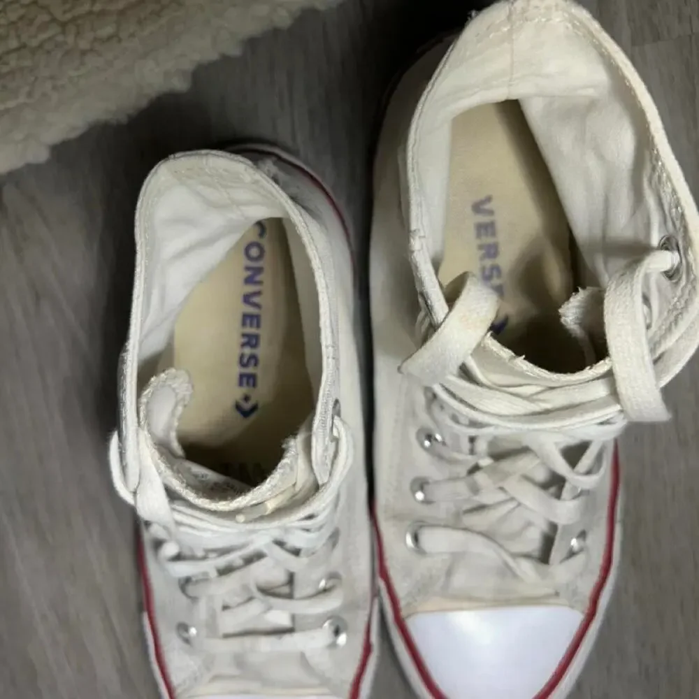 White converse all star high